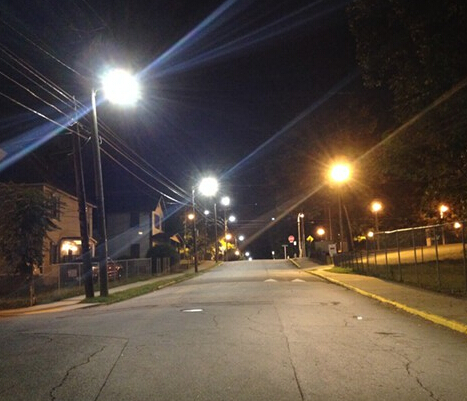 Using LED street lighting is both energy-saving and beautiful
